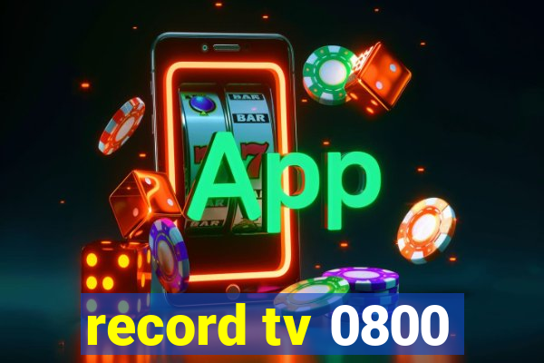 record tv 0800